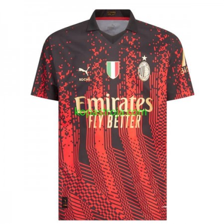 Billiga Fotbollströjor AC Milan Fjärde tröja 2022/23 Kortärmad
